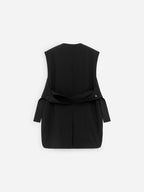 Tailored Waistcoat - Black - Image 2