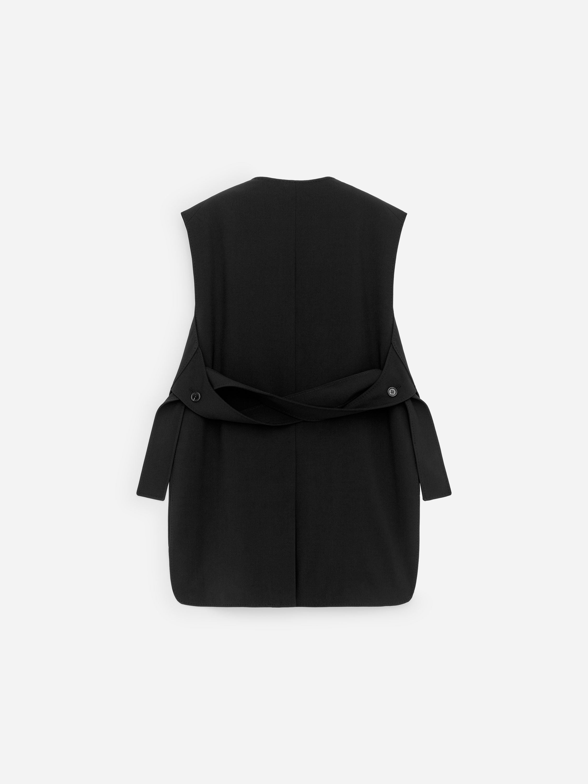 Tailored Waistcoat - Black - Image 2