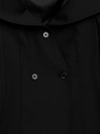 Off-Shoulder Blazer - Black - Image 2