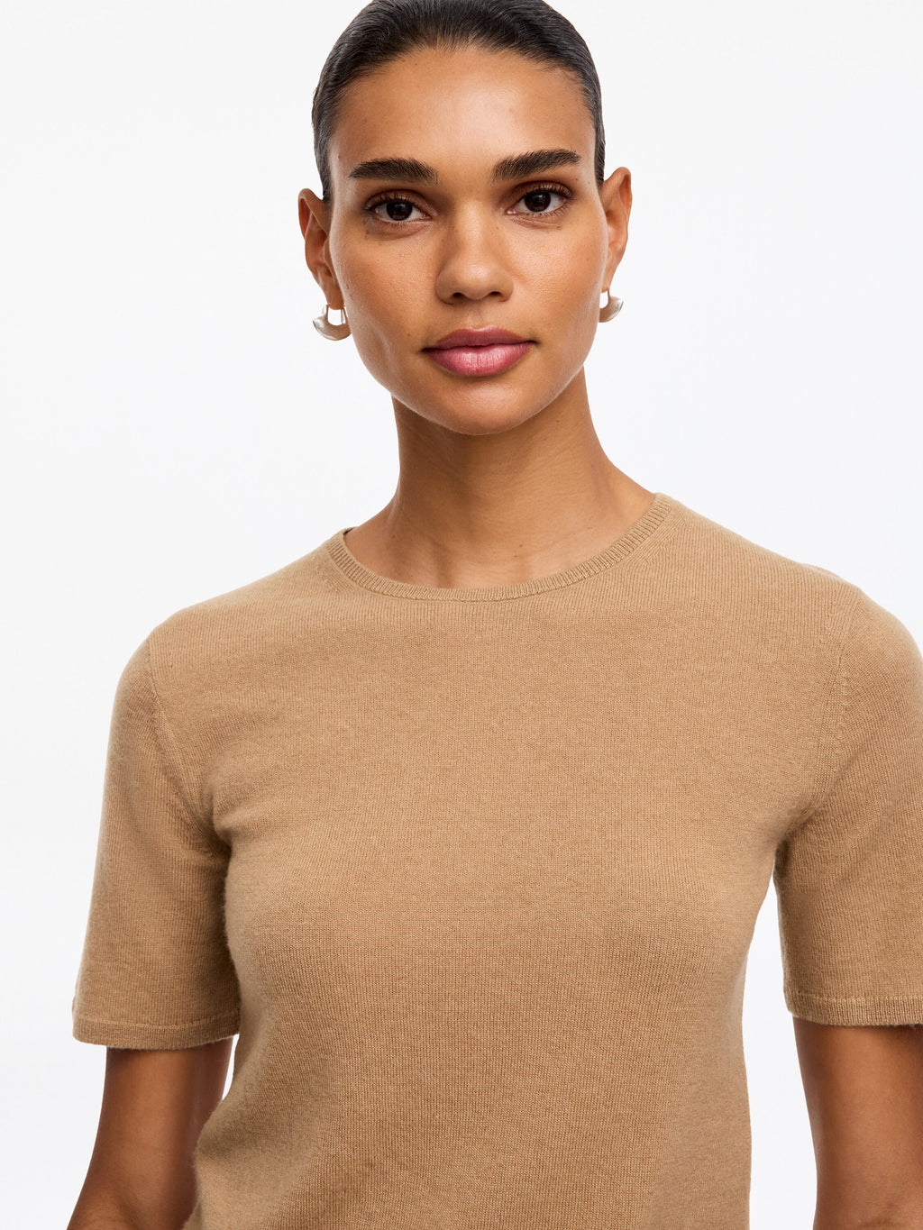 Pure Cashmere Top - Beige - Image 4