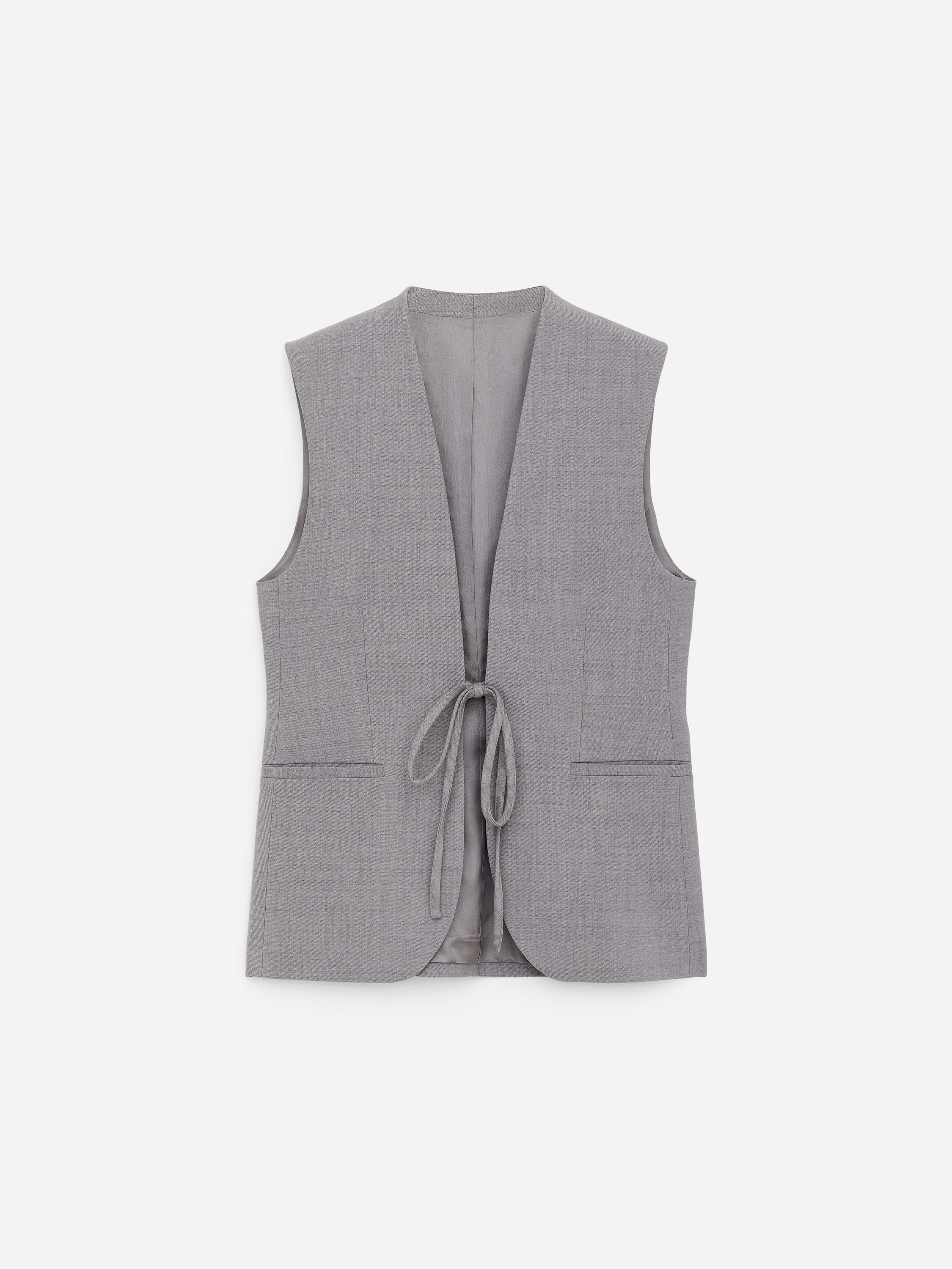Tailored Waistcoat - Grey