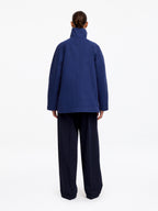 Cotton Workwear Jacket - Blue - Image 3