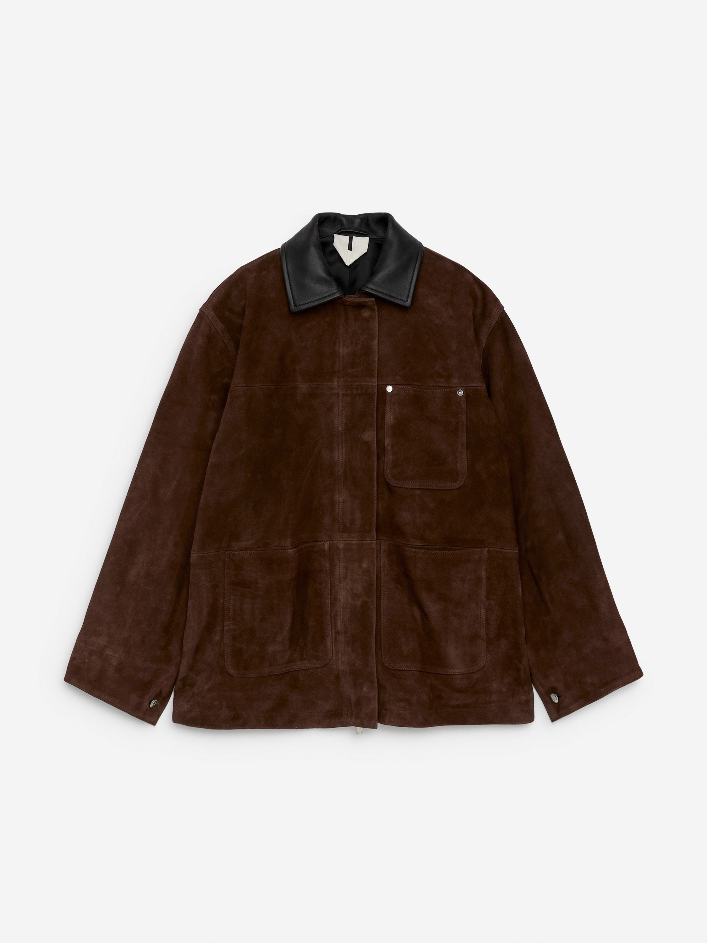 Suede Jacket - Brown