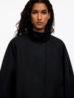 Corduroy-Collar Jacket - Black - Image 2