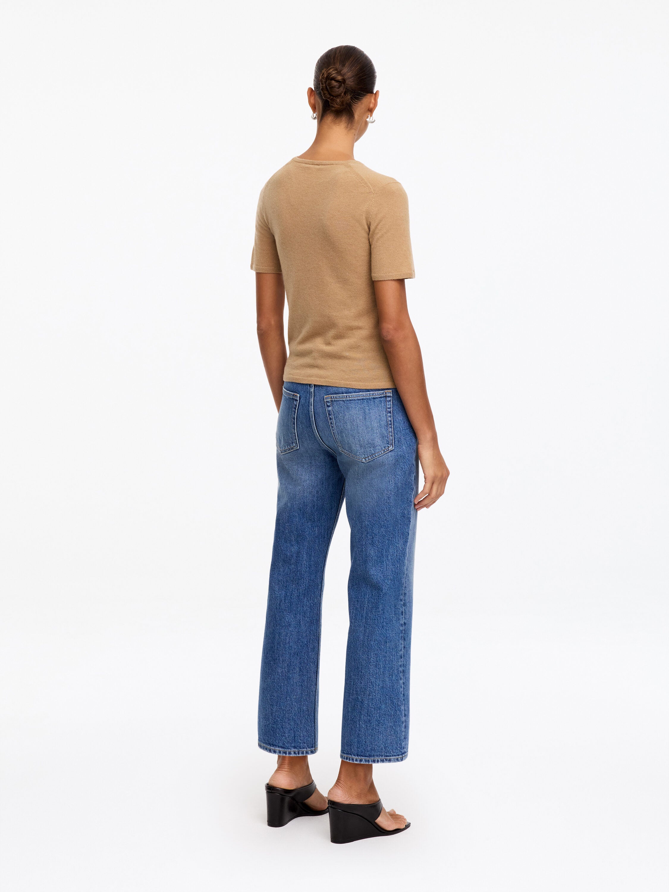 Pure Cashmere Top - Beige - Image 2