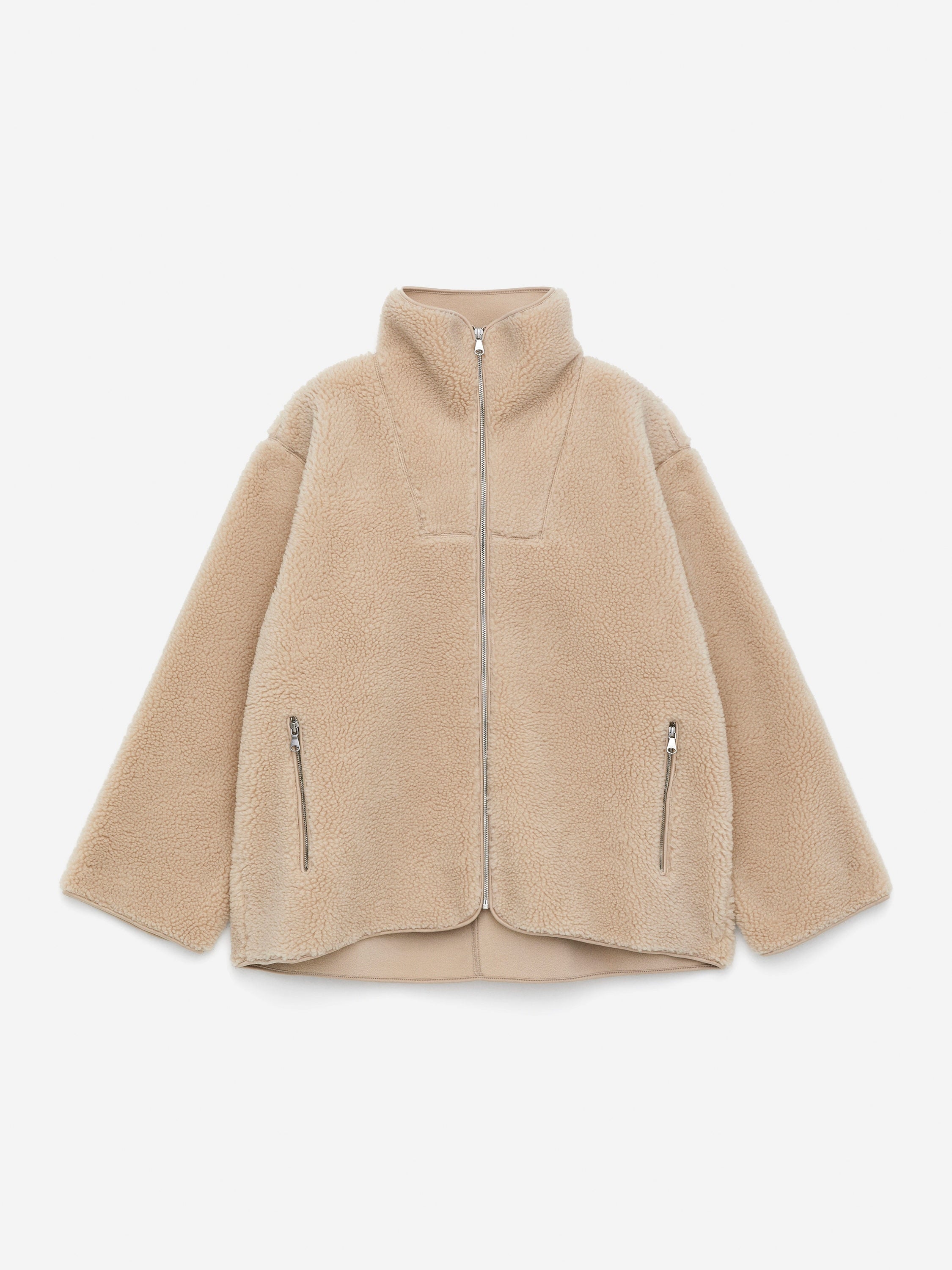 Pile Jacket - Beige