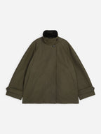 Relaxed Cotton Jacket - Green - Image 5