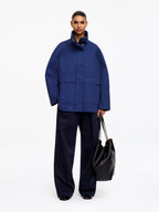 Cotton Workwear Jacket - Blue