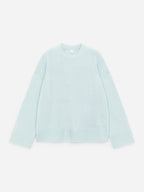 Oversized Pure Cashmere Jumper​ - Turquoise