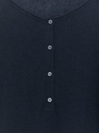 Pure Cashmere Boat-Neck Jumper - Blue - Image 6