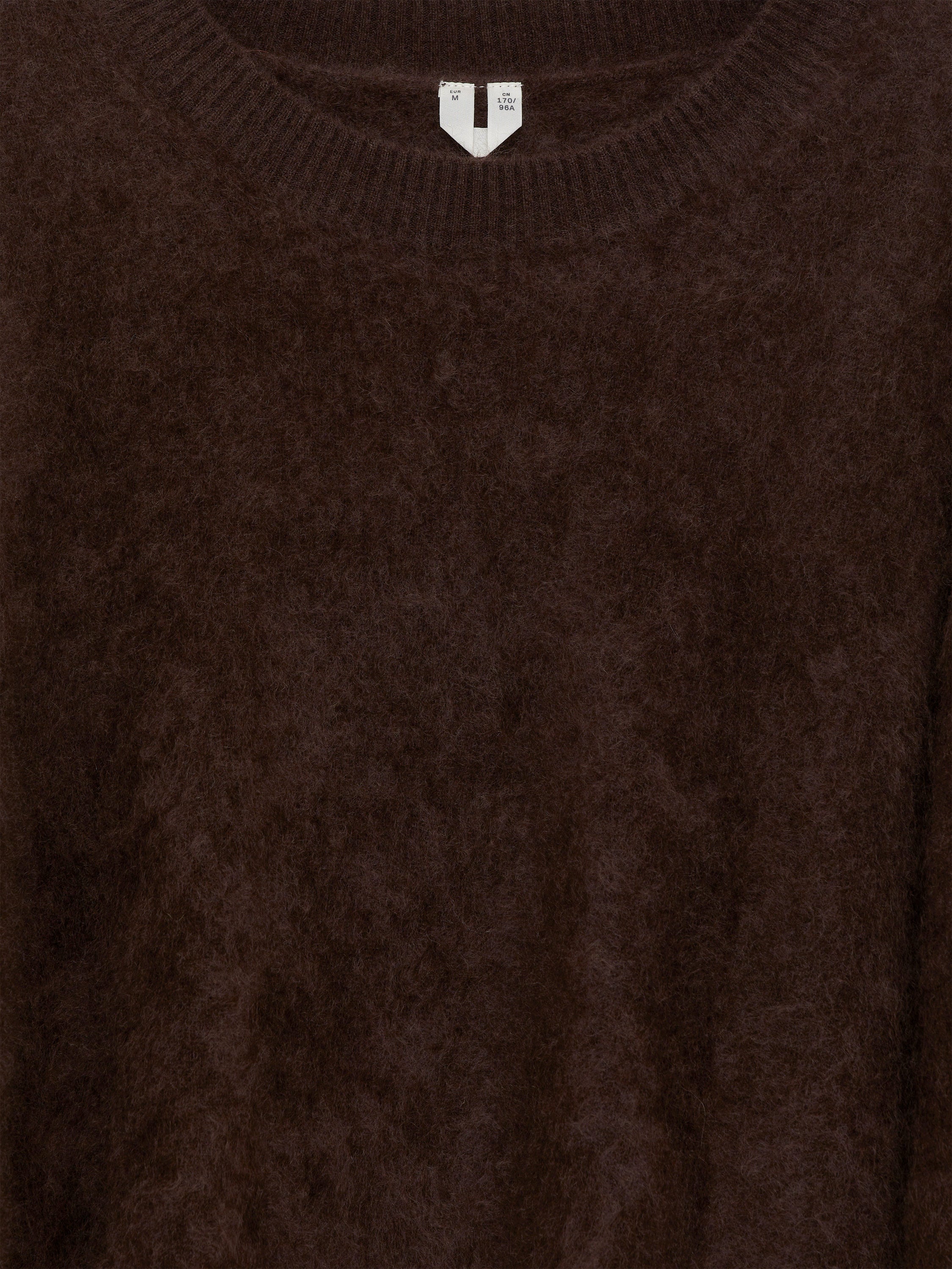 Pure Brushed-Cashmere Jumper​ - Brown - Image 2
