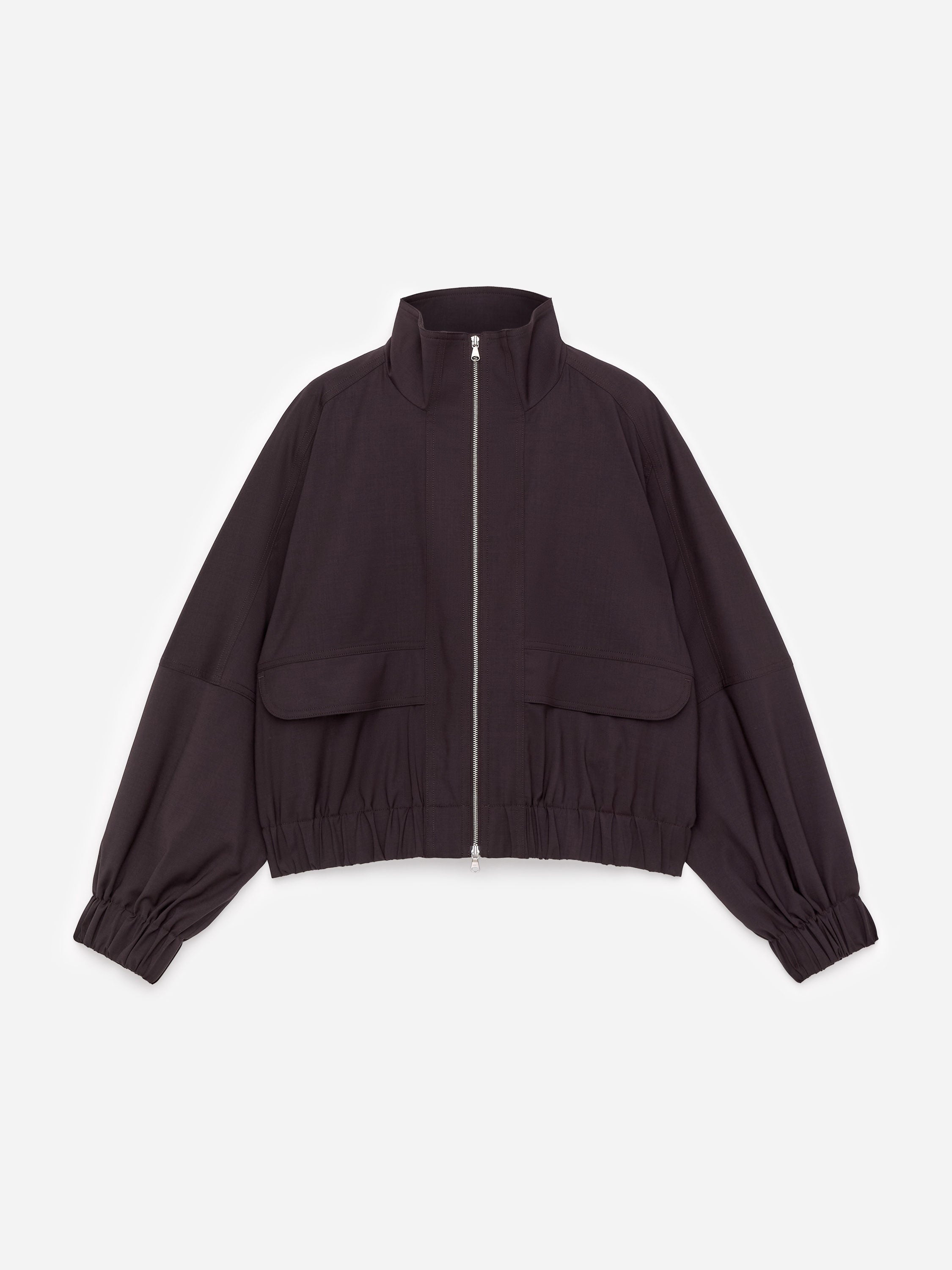 Zip Jacket - Brown - Image 5