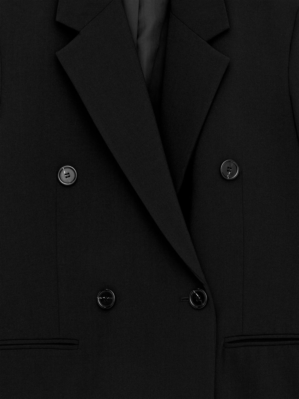 Relaxed Blazer - Black - Image 2