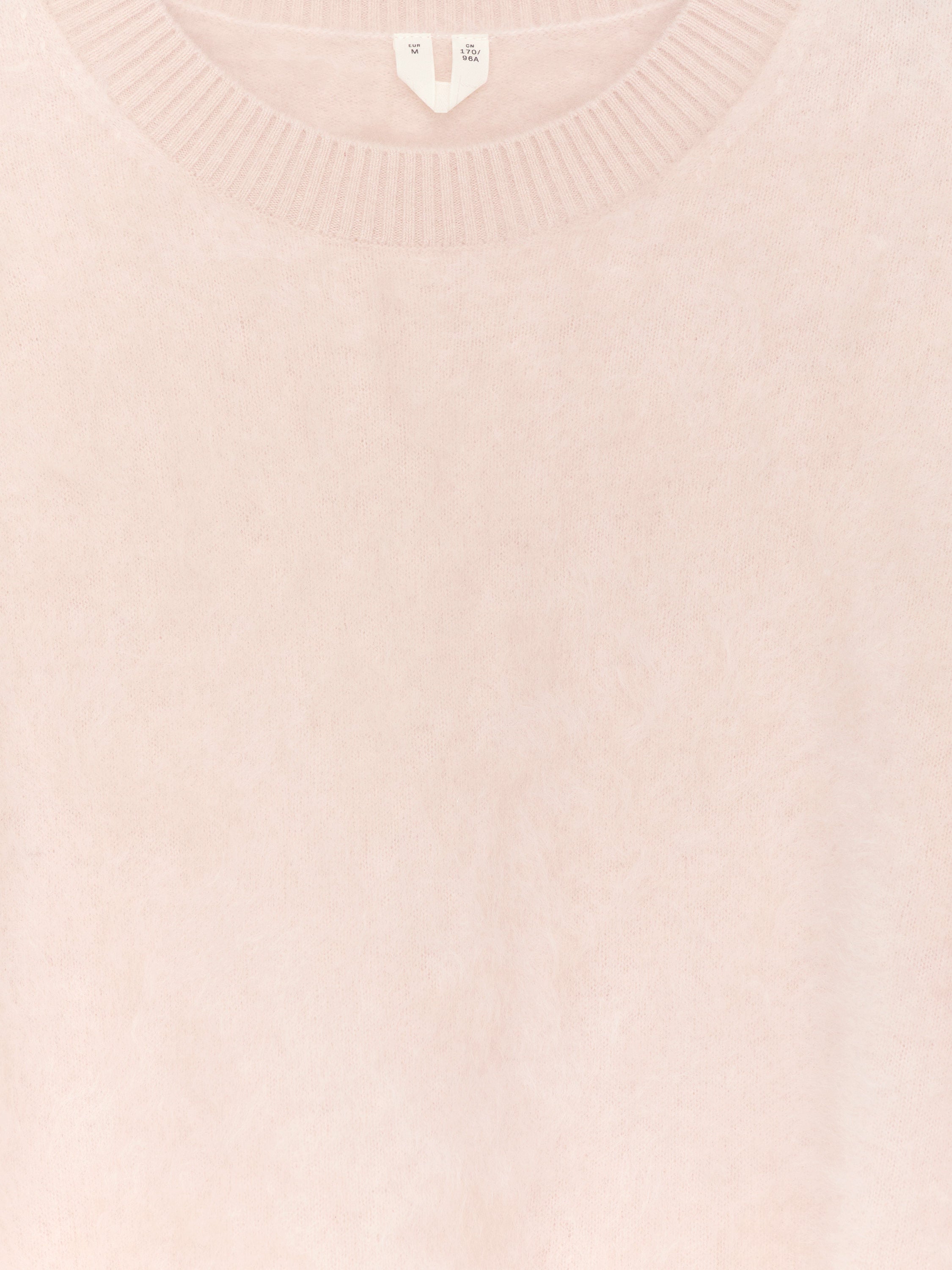 Pure Brushed-Cashmere Jumper​ - Beige - Image 2