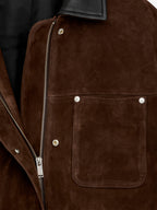 Suede Jacket - Brown - Image 2