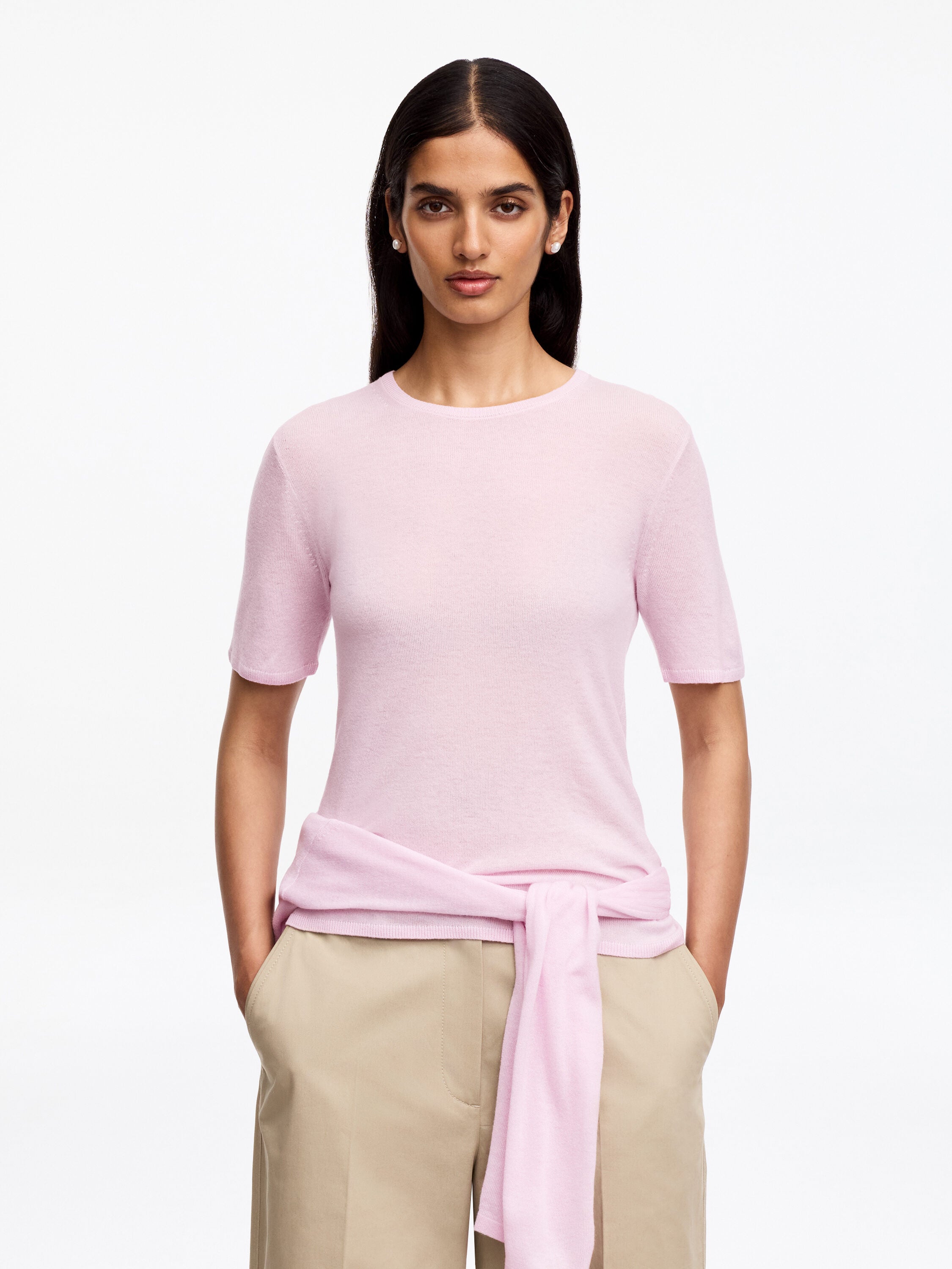 Pure Cashmere Top - Pink - Image 2