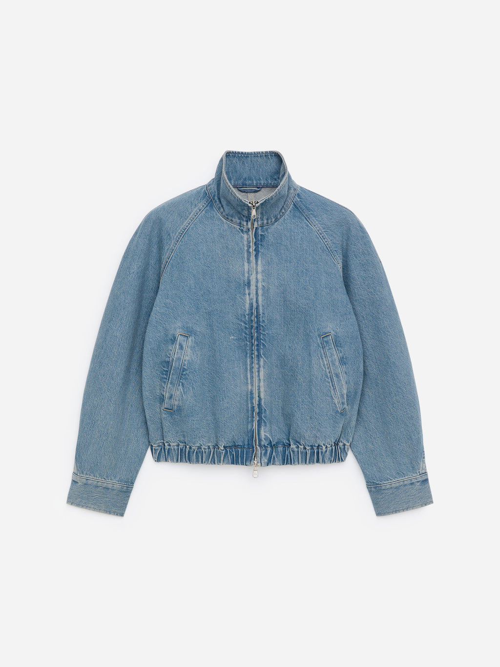 Short Denim Jacket - Blue