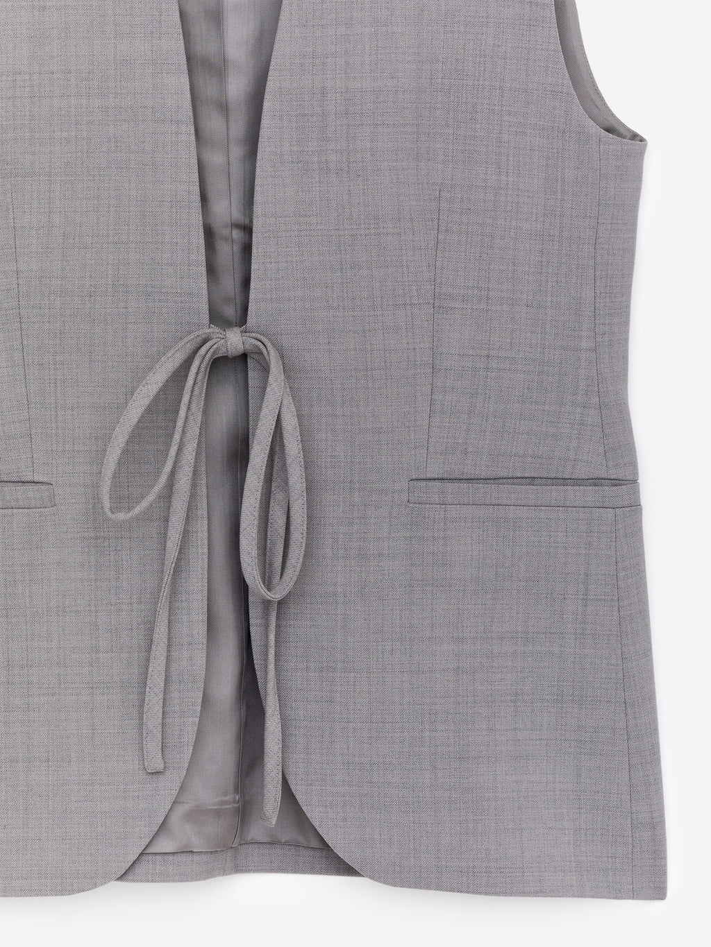 Tailored Waistcoat - Grey - Image 2