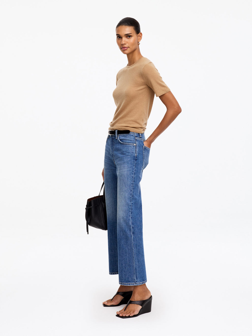 Pure Cashmere Top - Beige - Image 3