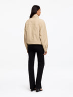 Harrington Jacket - Beige - Image 3