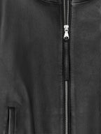 Leather Jacket - Black - Image 2