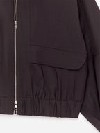 Zip Jacket - Brown - Image 6