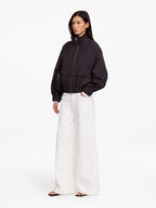 Zip Jacket - Brown - Image 2