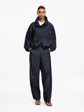 Denim Blouson Jacket - Blue