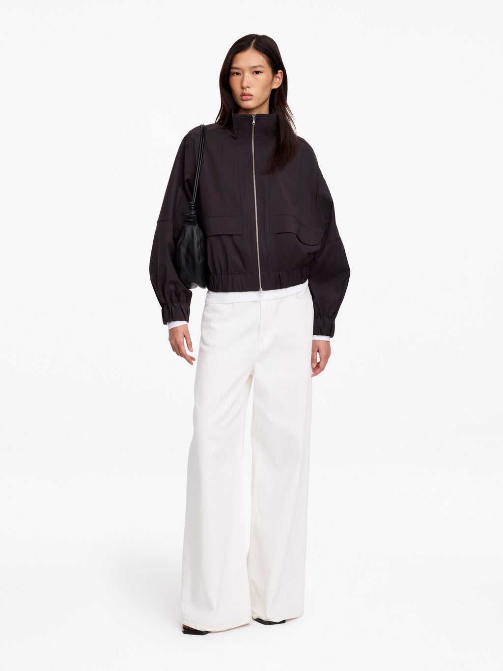 Zip Jacket - Brown