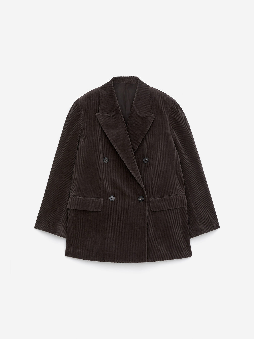 Corduroy Blazer - Brown