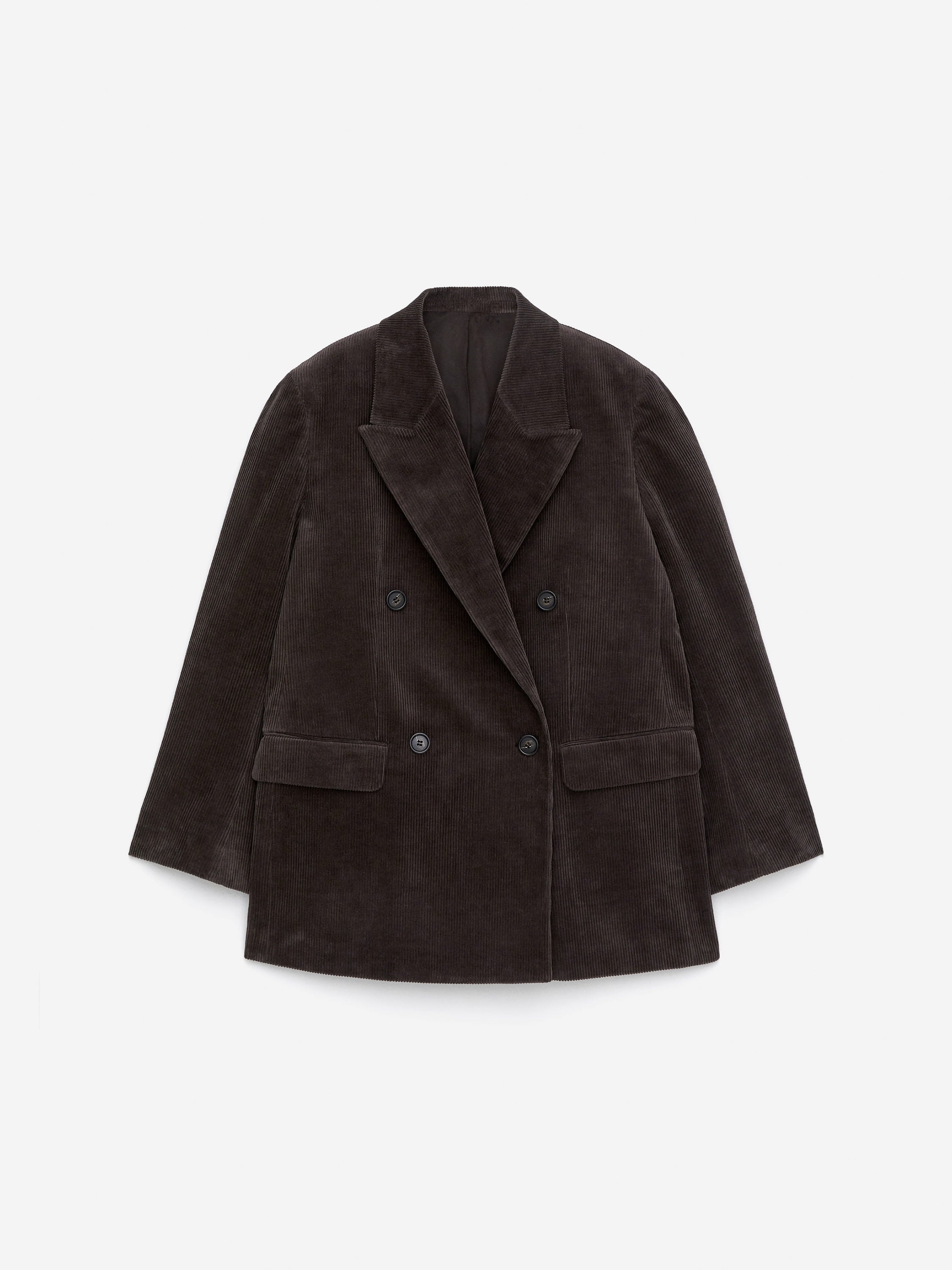 Corduroy Blazer - Brown
