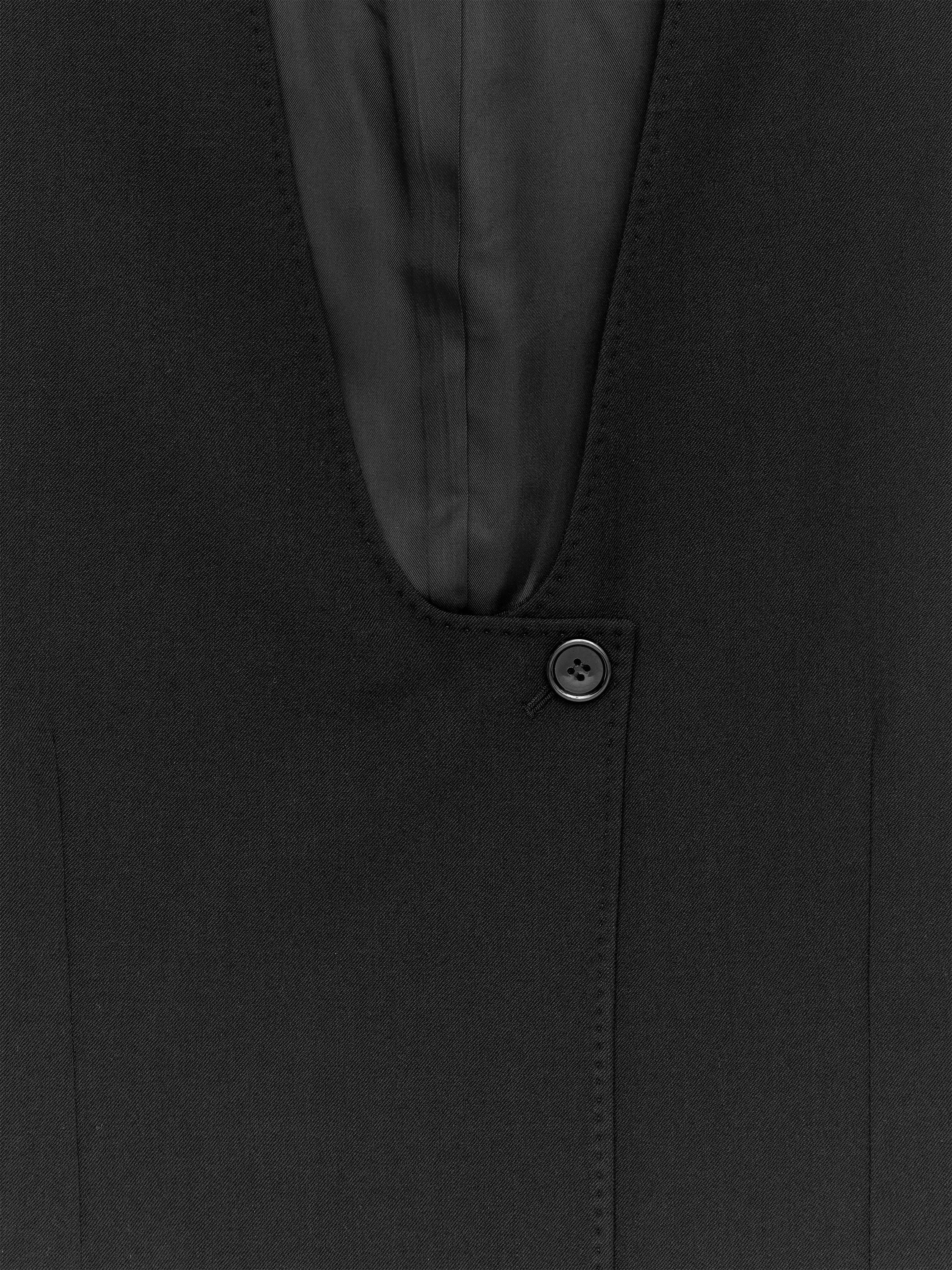 Tailored Waistcoat - Black - Image 3