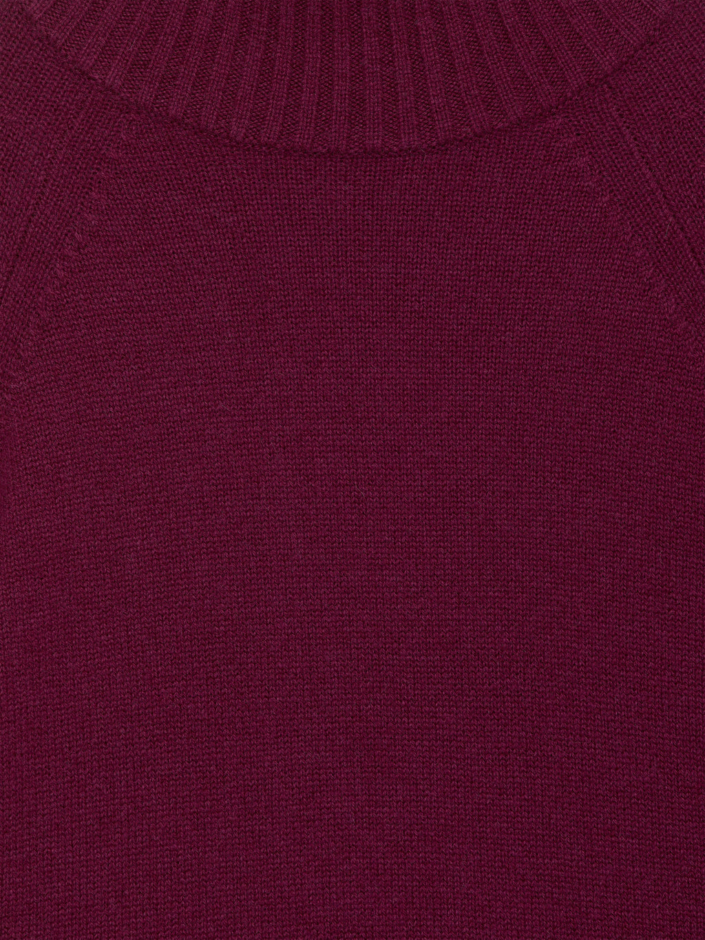 Pure Cashmere Roll-Neck Jumper - Red - Image 2