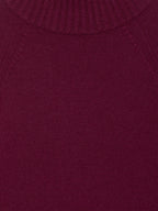 Pure Cashmere Roll-Neck Jumper - Red - Image 2