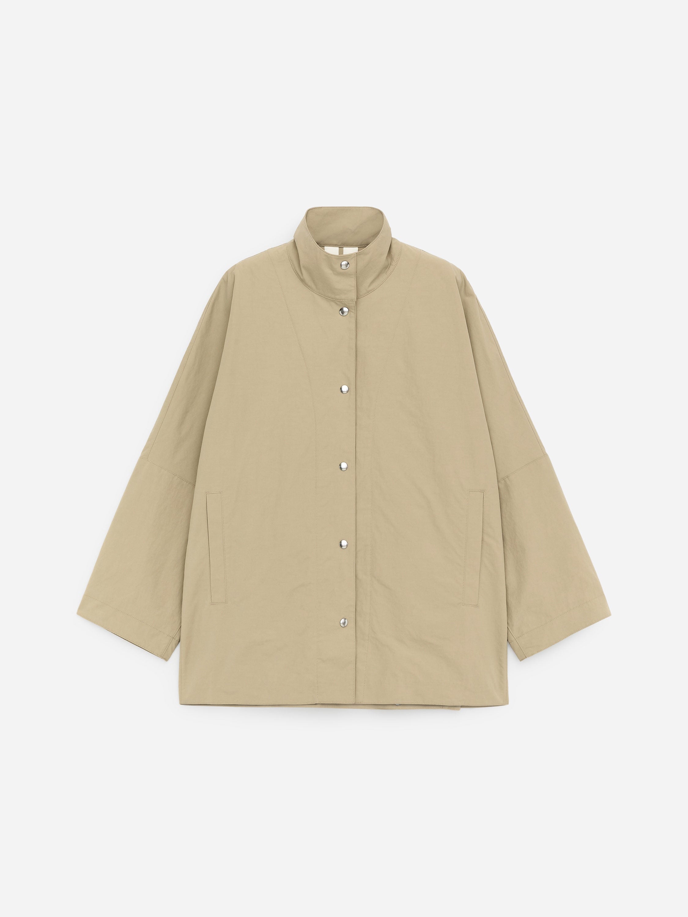 Oversized Shell Jacket - Beige