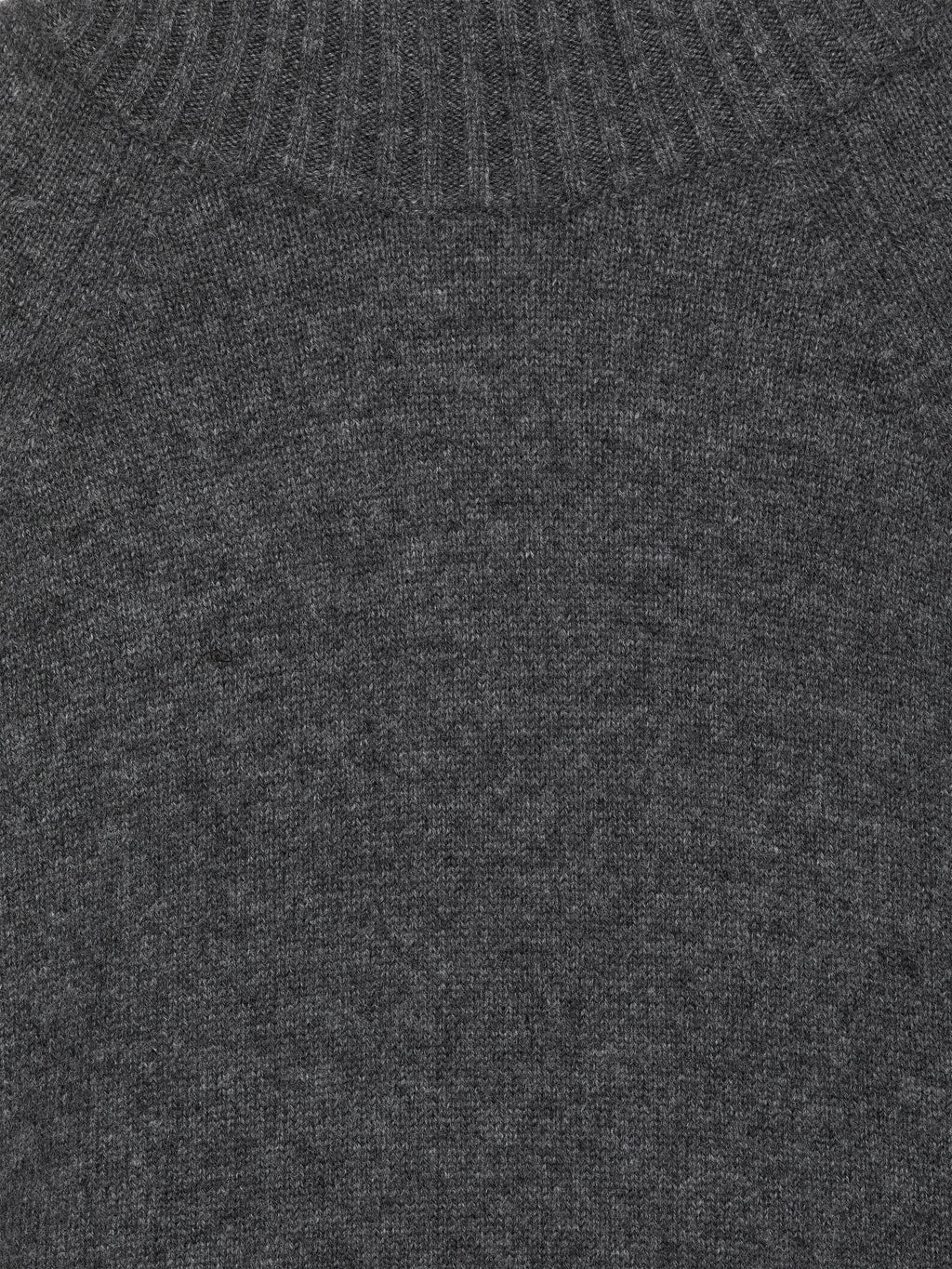 Pure Cashmere Roll-Neck Jumper - Grey - Image 2