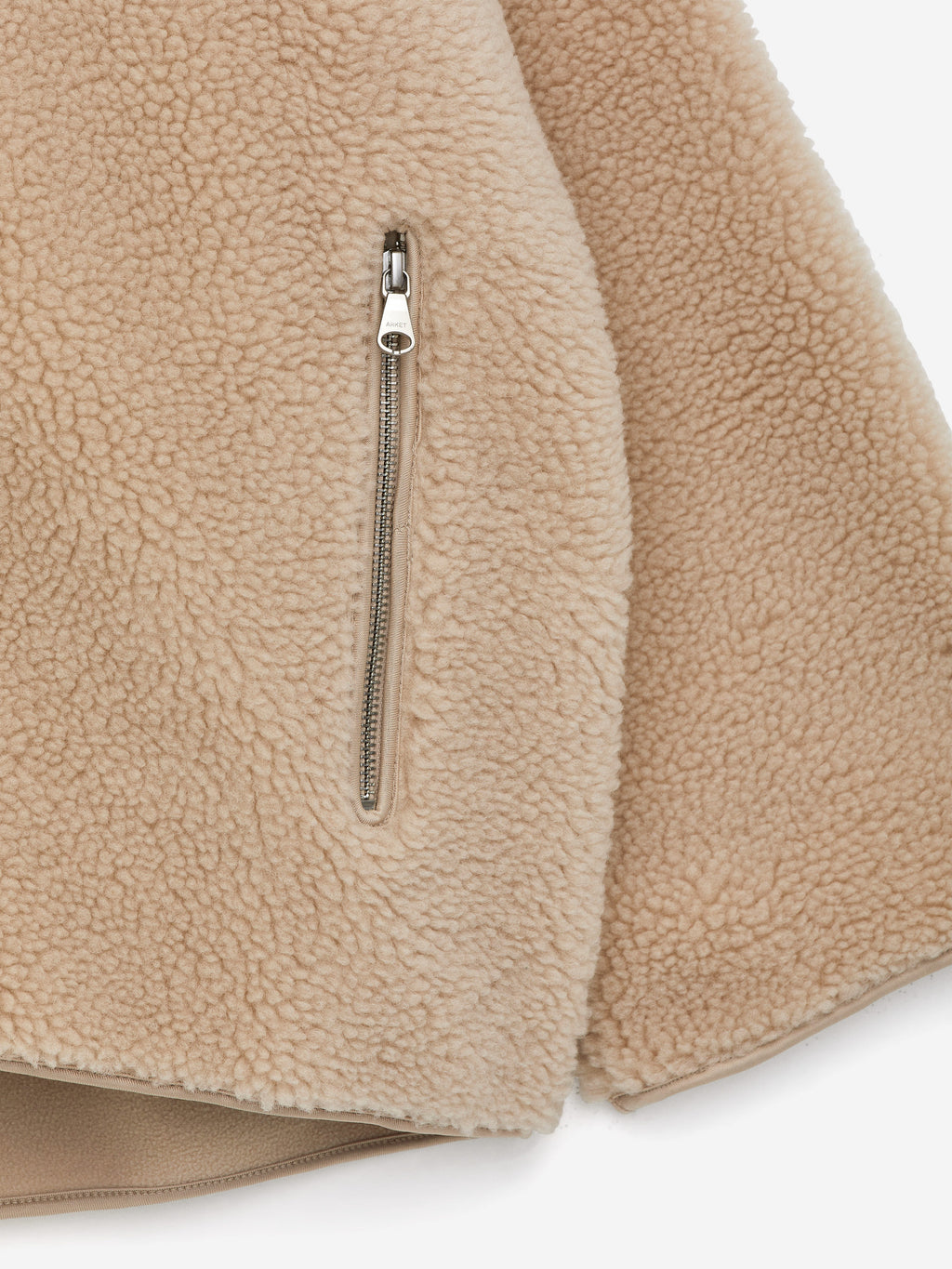 Pile Jacket - Beige - Image 2
