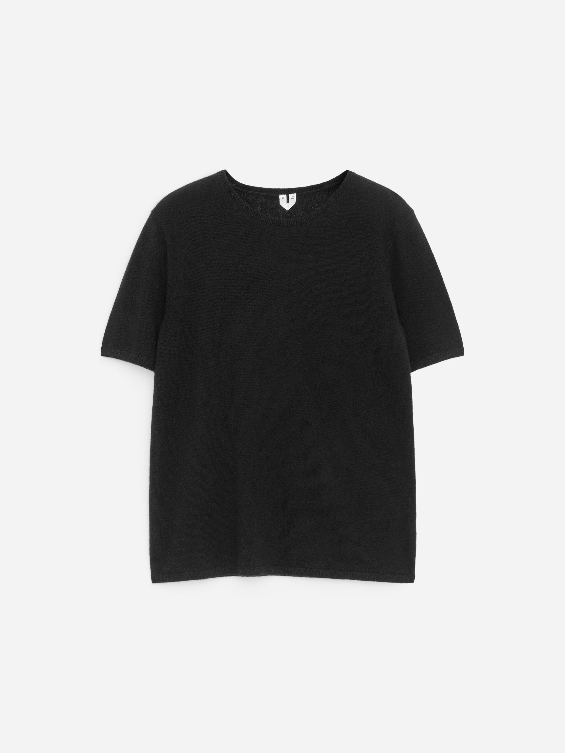 Pure Cashmere Top - Black