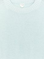 Oversized Pure Cashmere Jumper​ - Turquoise - Image 2