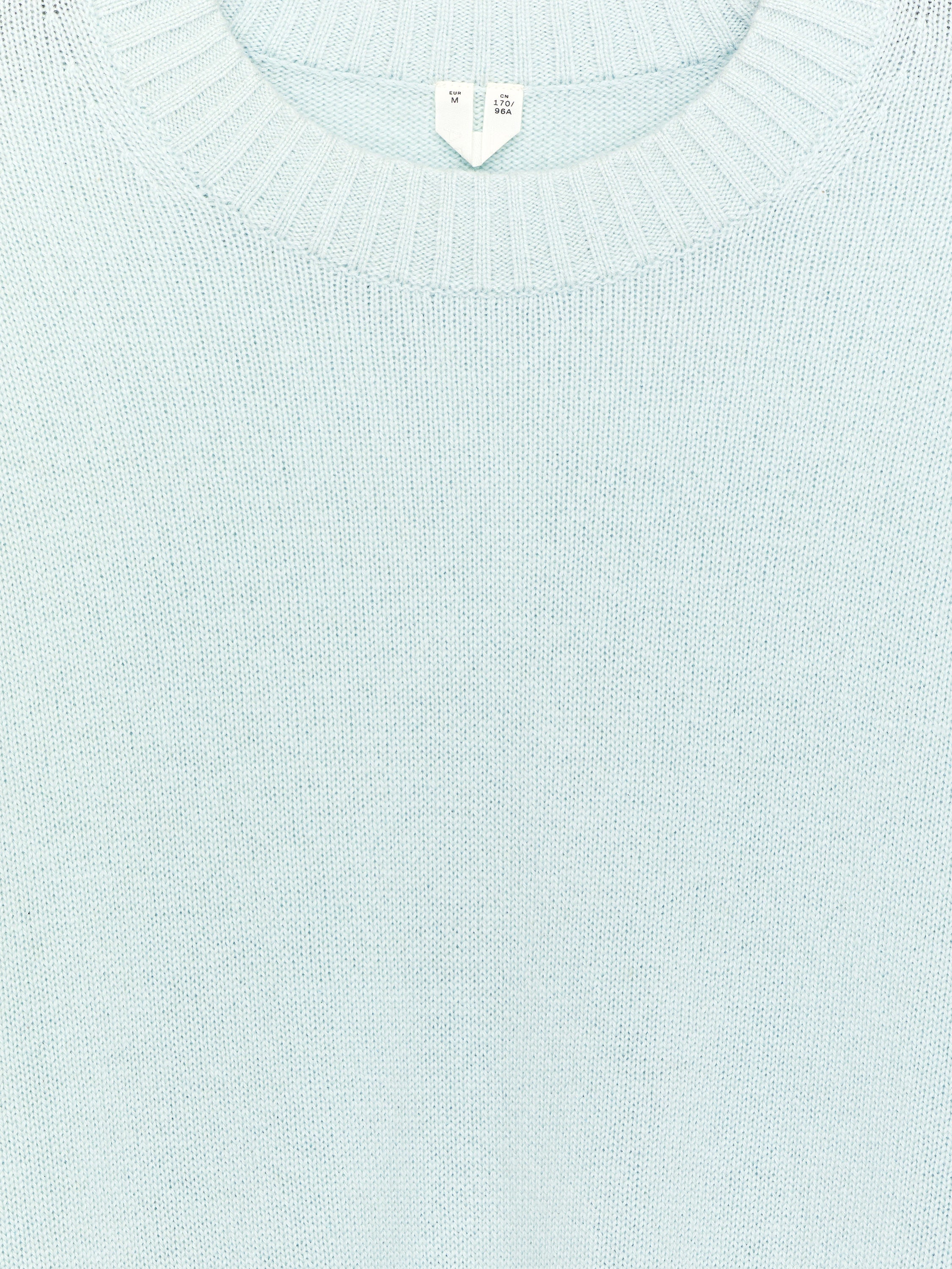 Oversized Pure Cashmere Jumper​ - Turquoise - Image 2