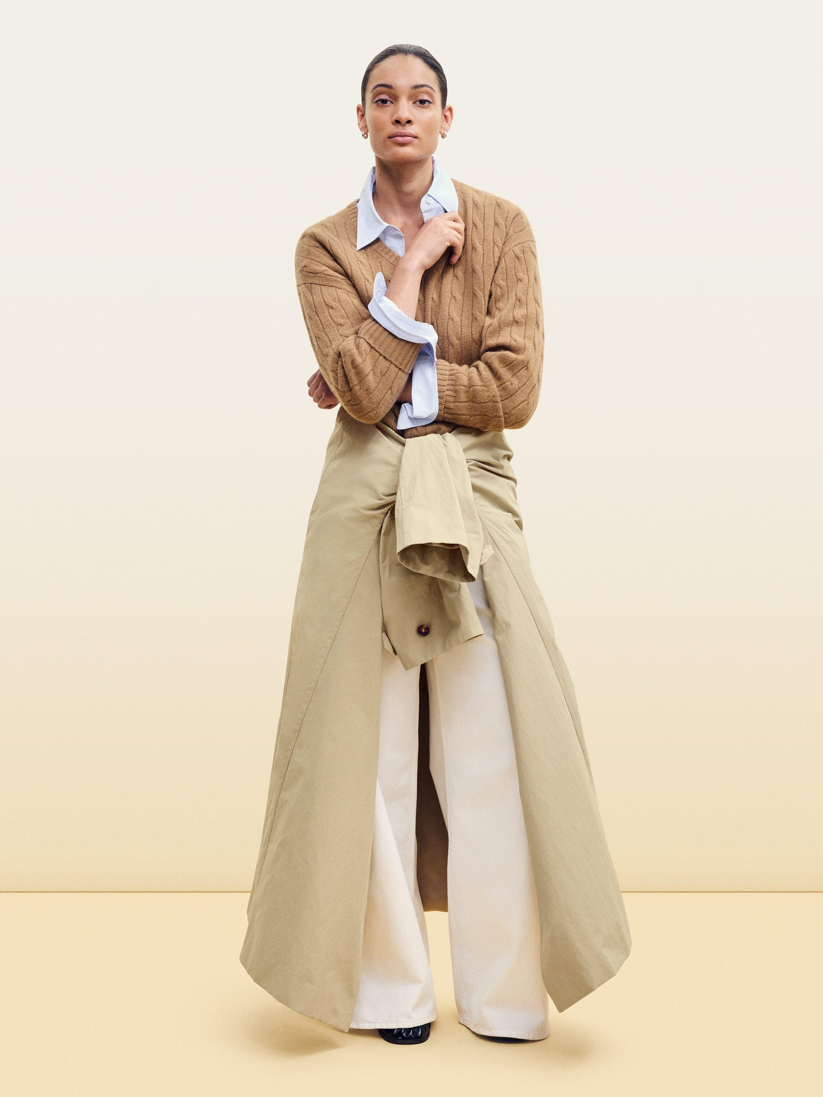 Car Coat - Beige - Image 4