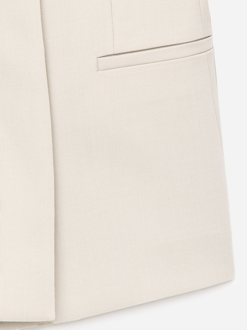 Open-Neck Blazer - Beige - Image 2