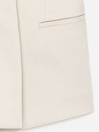 Open-Neck Blazer - Beige - Image 2