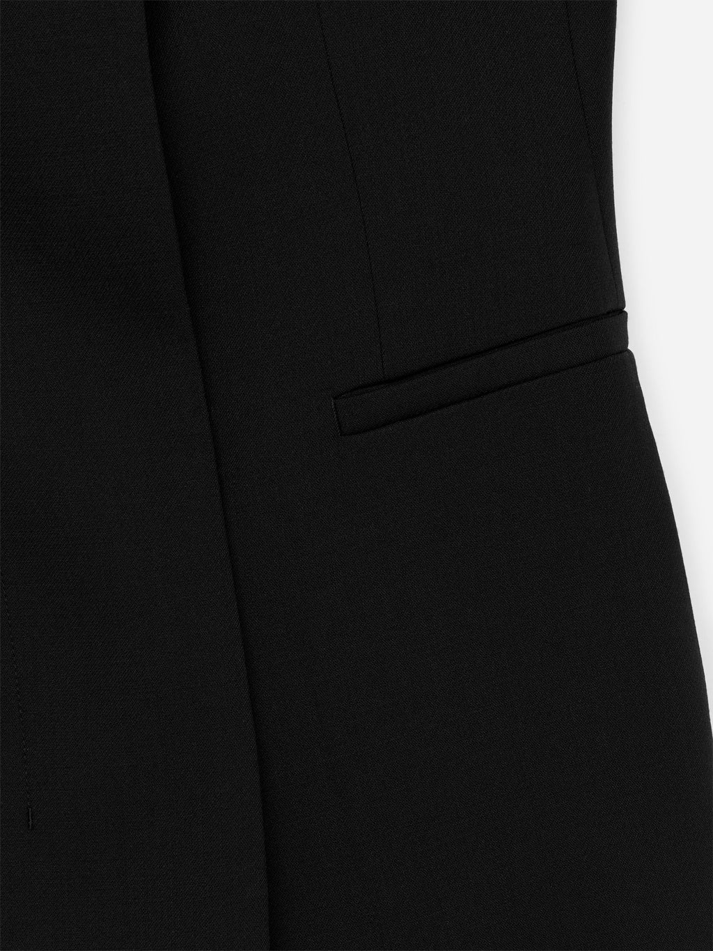 Open-Neck Blazer - Black - Image 2