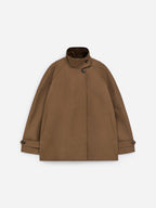 Corduroy-Collar Jacket - Brown - Image 5