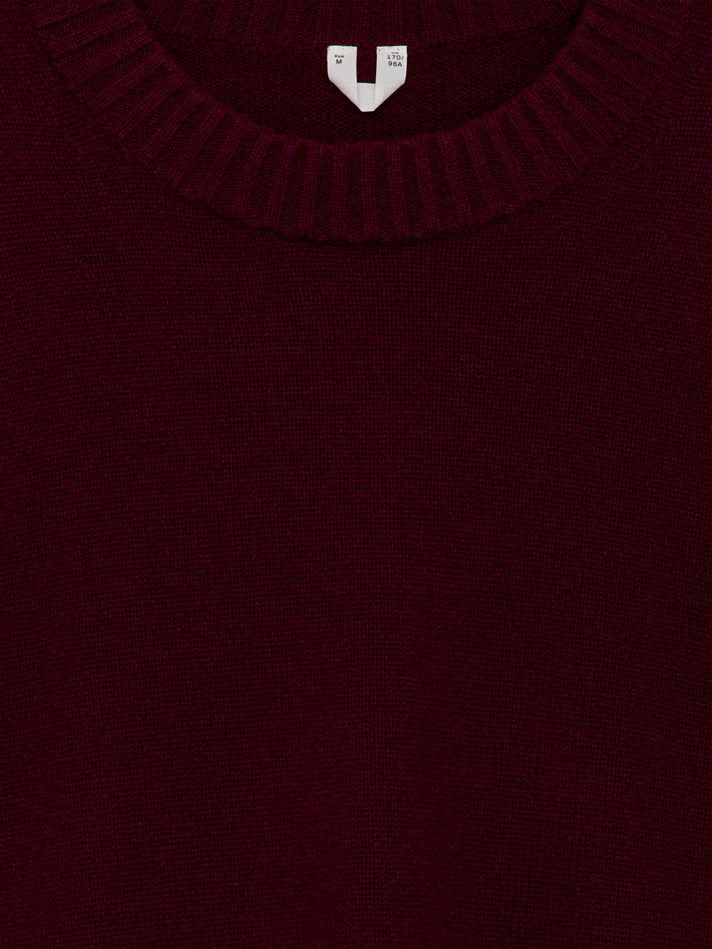 Oversized Pure Cashmere Jumper​ - Red - Image 2