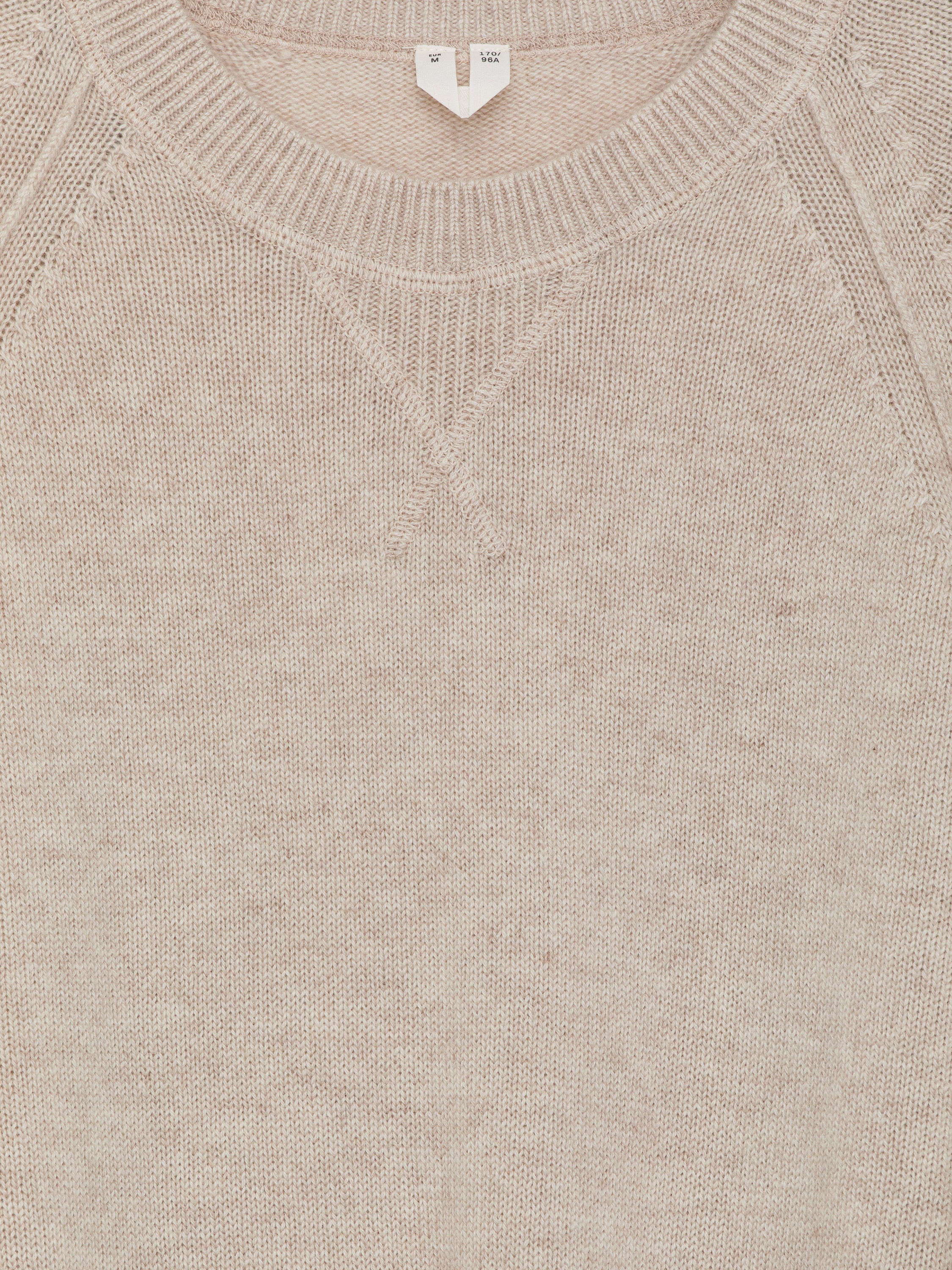 Pure Cashmere Jumper - Beige - Image 2