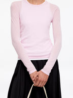 Pure Cashmere Jumper - Pink - Image 5