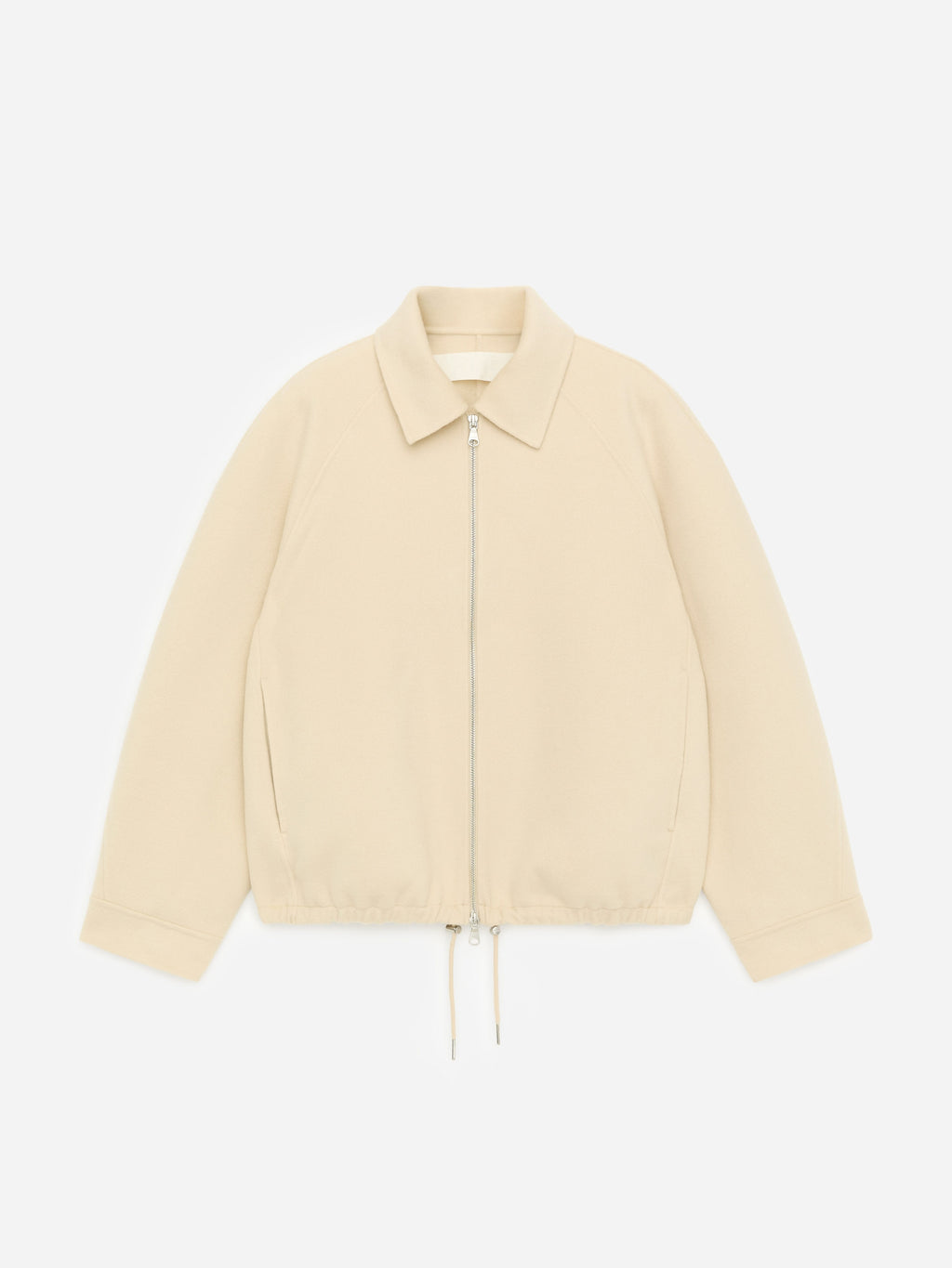 Wool-Blend Jacket - Beige