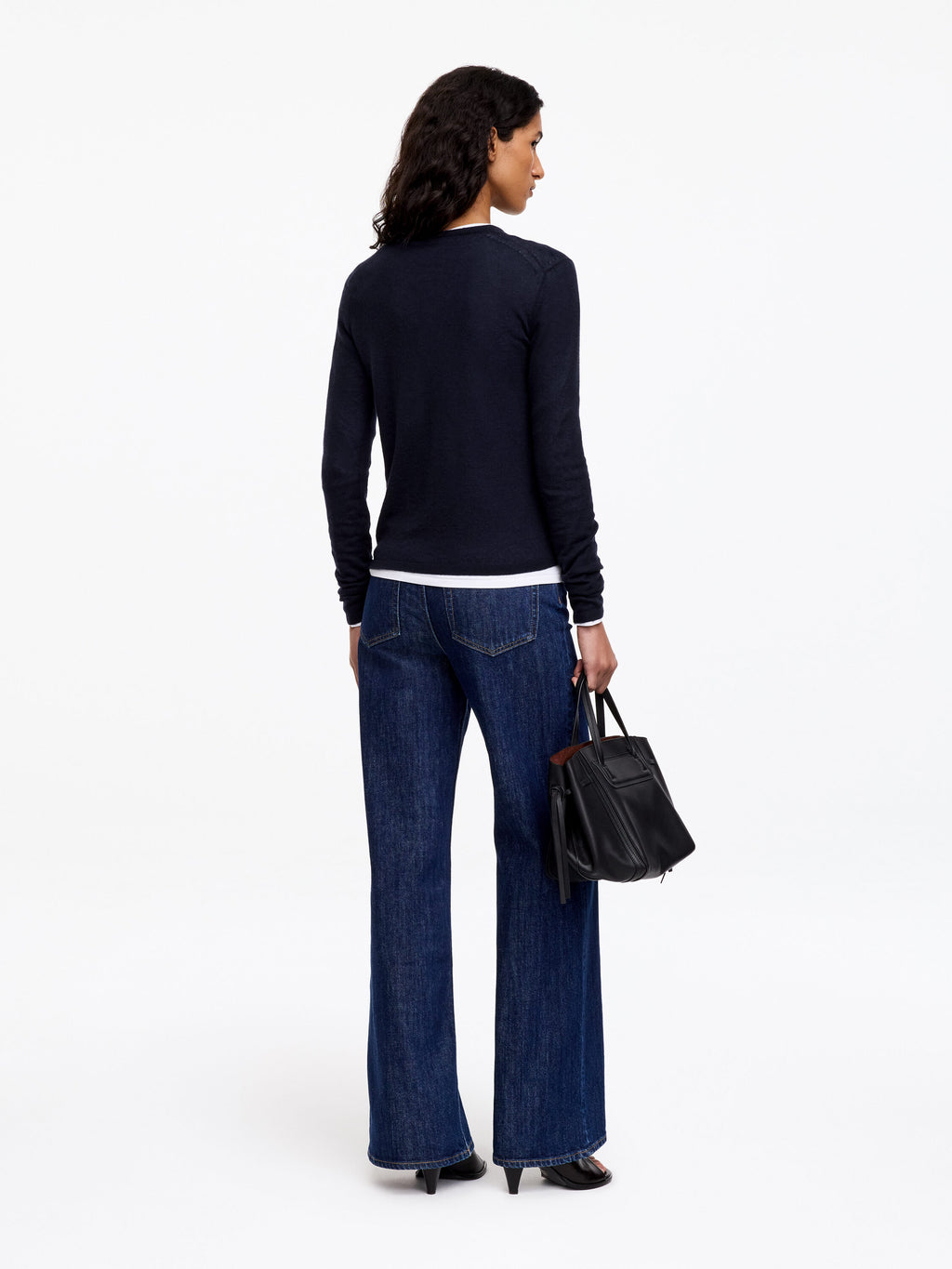 Pure Cashmere Jumper - Blue - Image 2